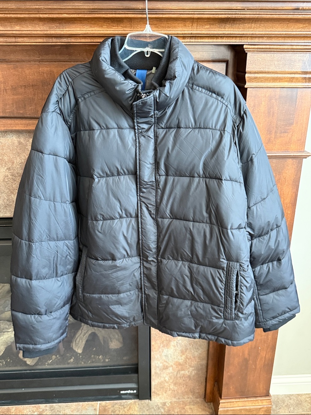 Andrew Marc quilted mid weight full zip puffer jacket coat XXL classic quality